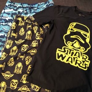 2 Gap Boys Bathing Suits 1 Gap Swim Shirt